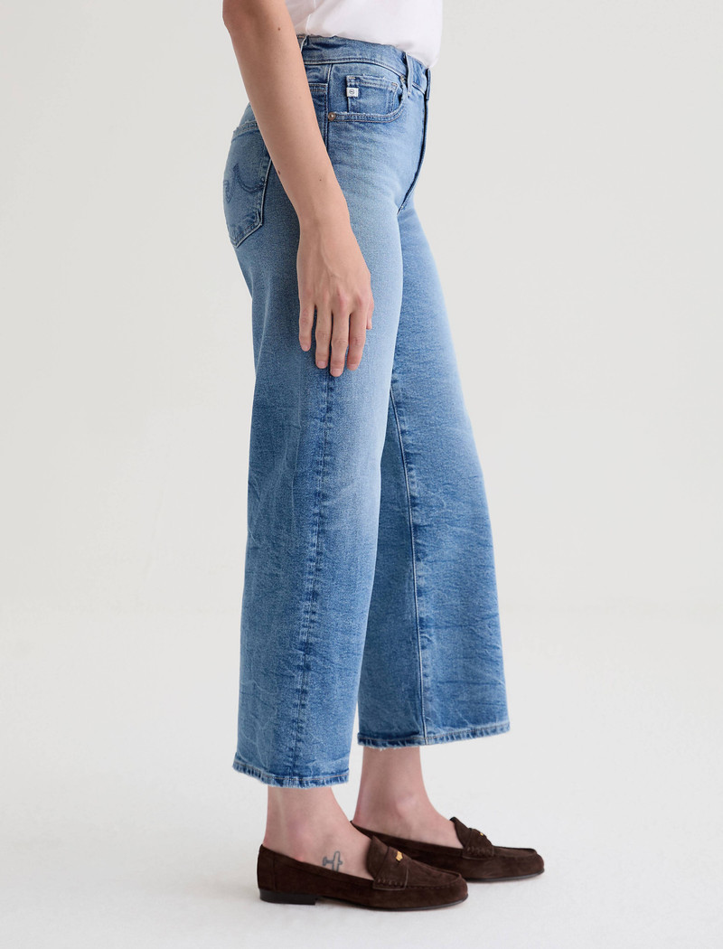 Saige Wide Leg Crop Jean 5