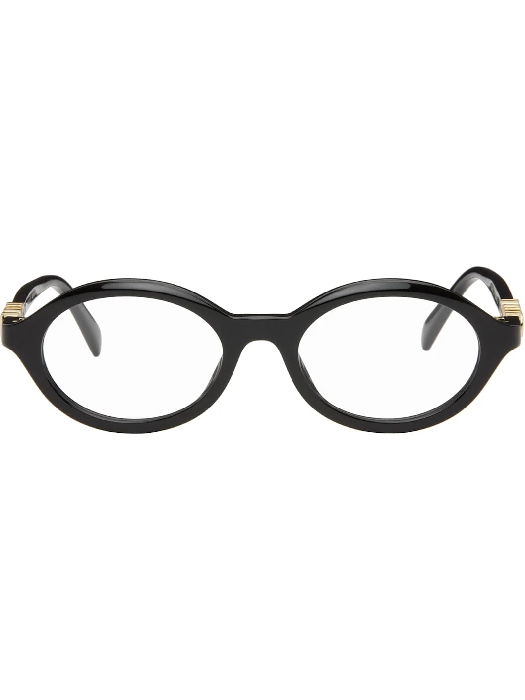 Black 'Gucci Block' Glasses - 1