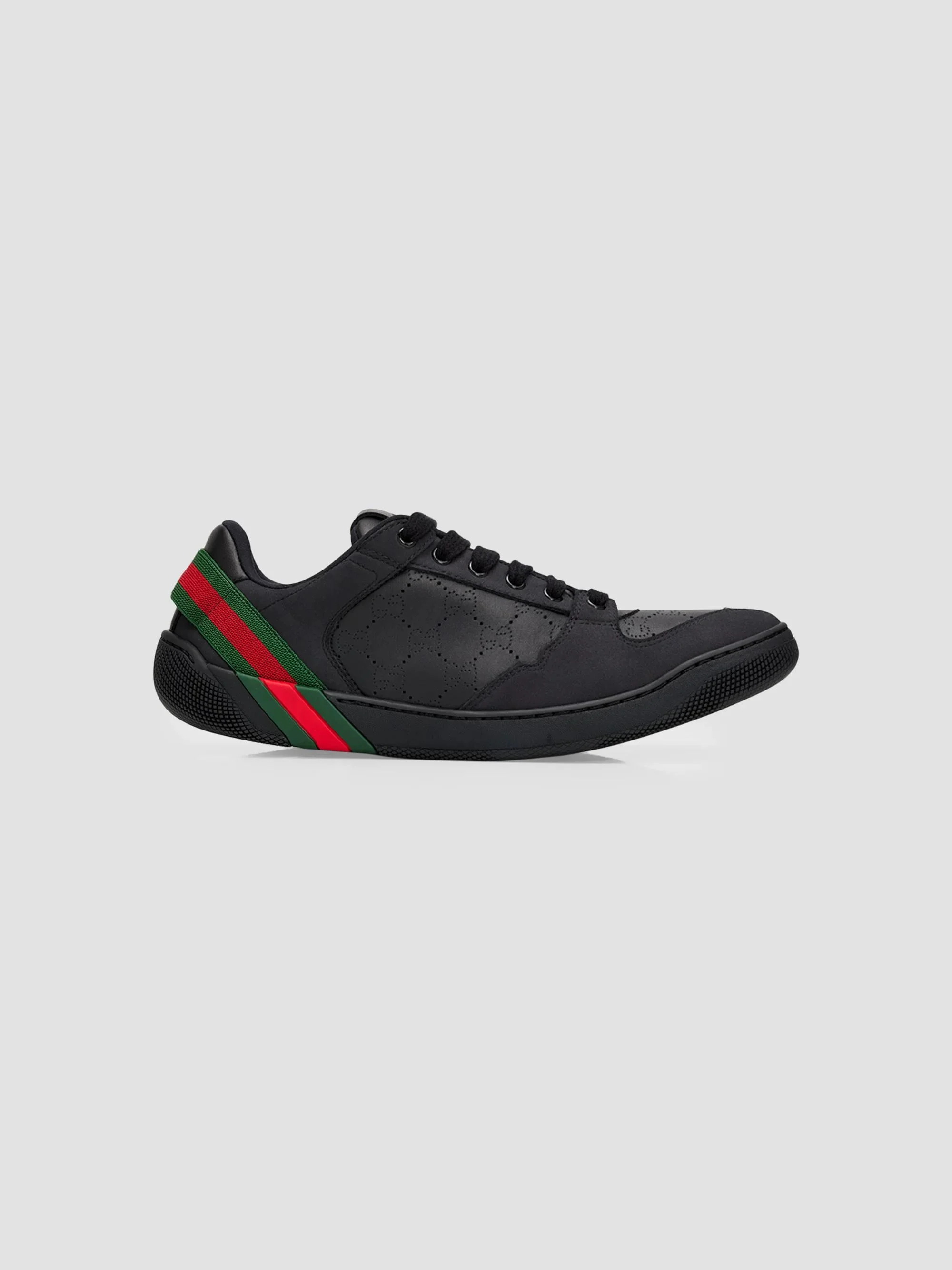 Men's Primavera Screener 3.0 Leather Low-Top Sneakers - Black - 1