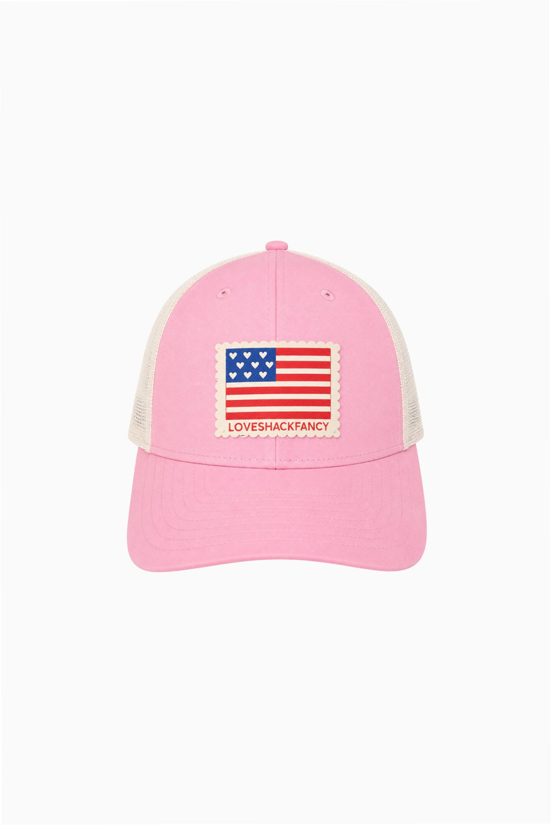 Lauren Devaux American Flag Trucker Hat 1