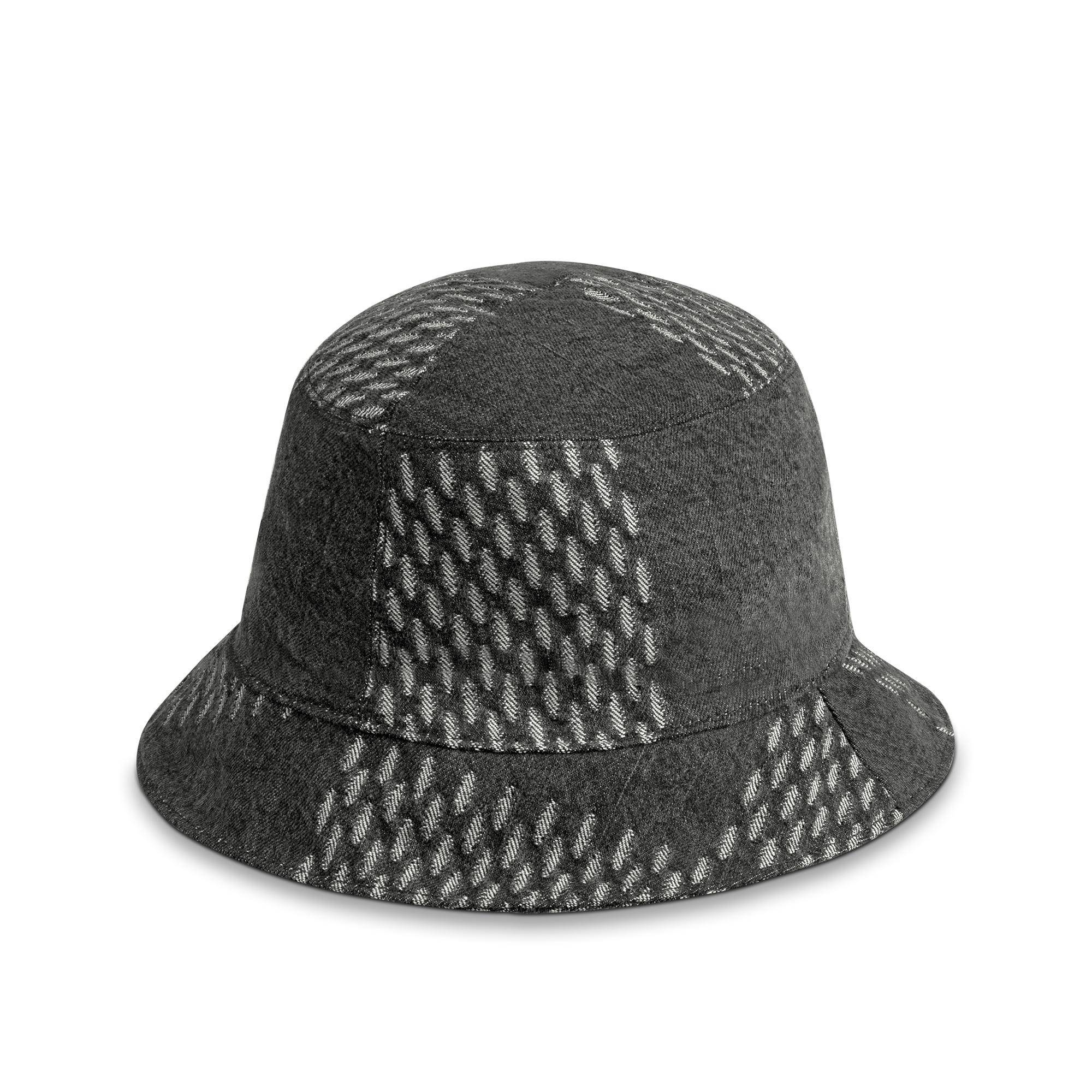 DAMIER GIANT WAVE MONOGRAM SUN HAT - 4