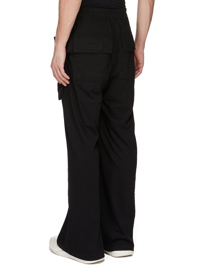Creatch Wide-Leg Cotton-Blend Canvas Drawstring Cargo Trousers 3