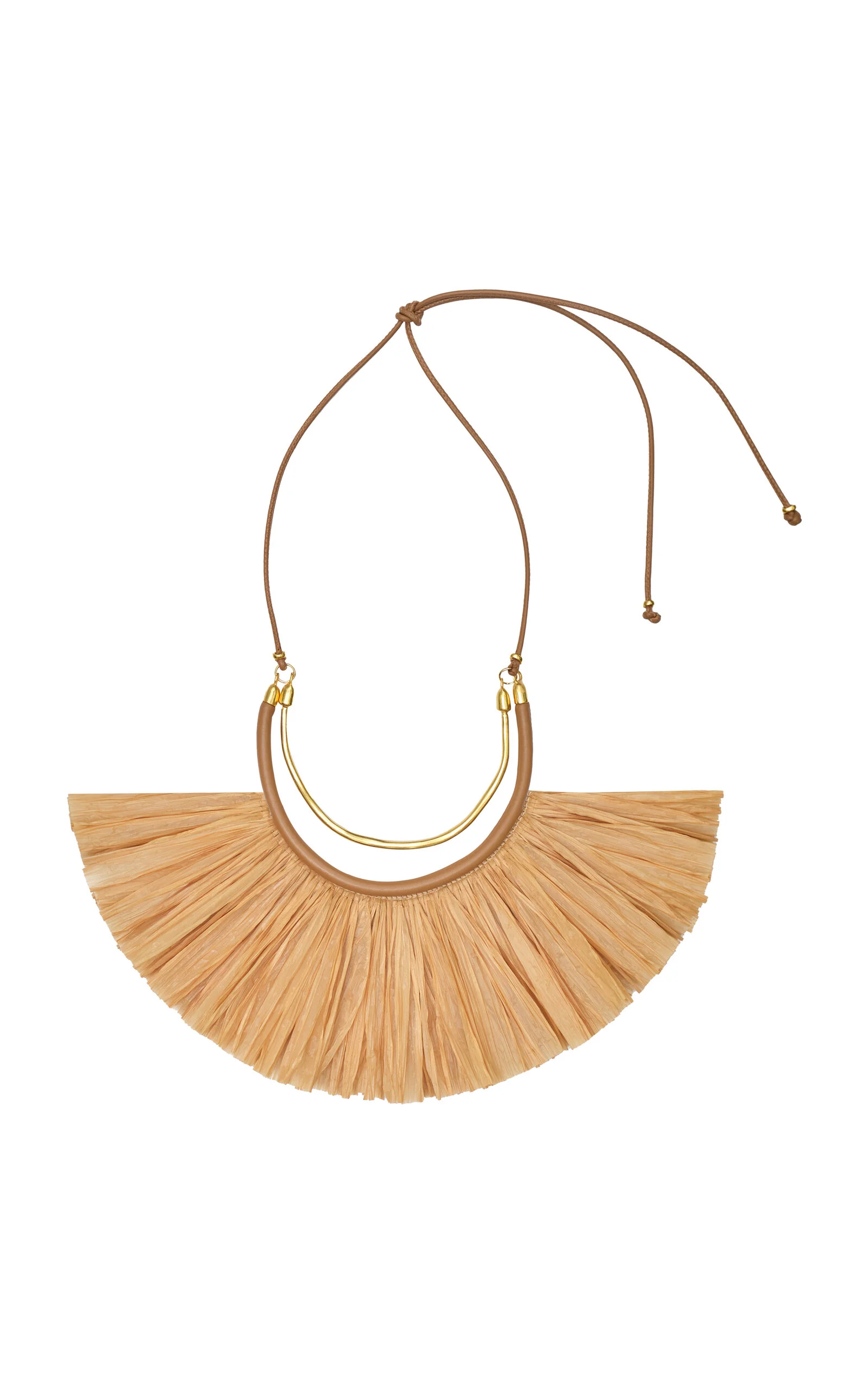 Tequila Sunrise Statement Necklace brown - 1
