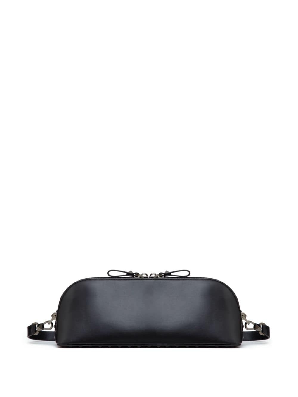 Rockstud leather clutch bag - 1