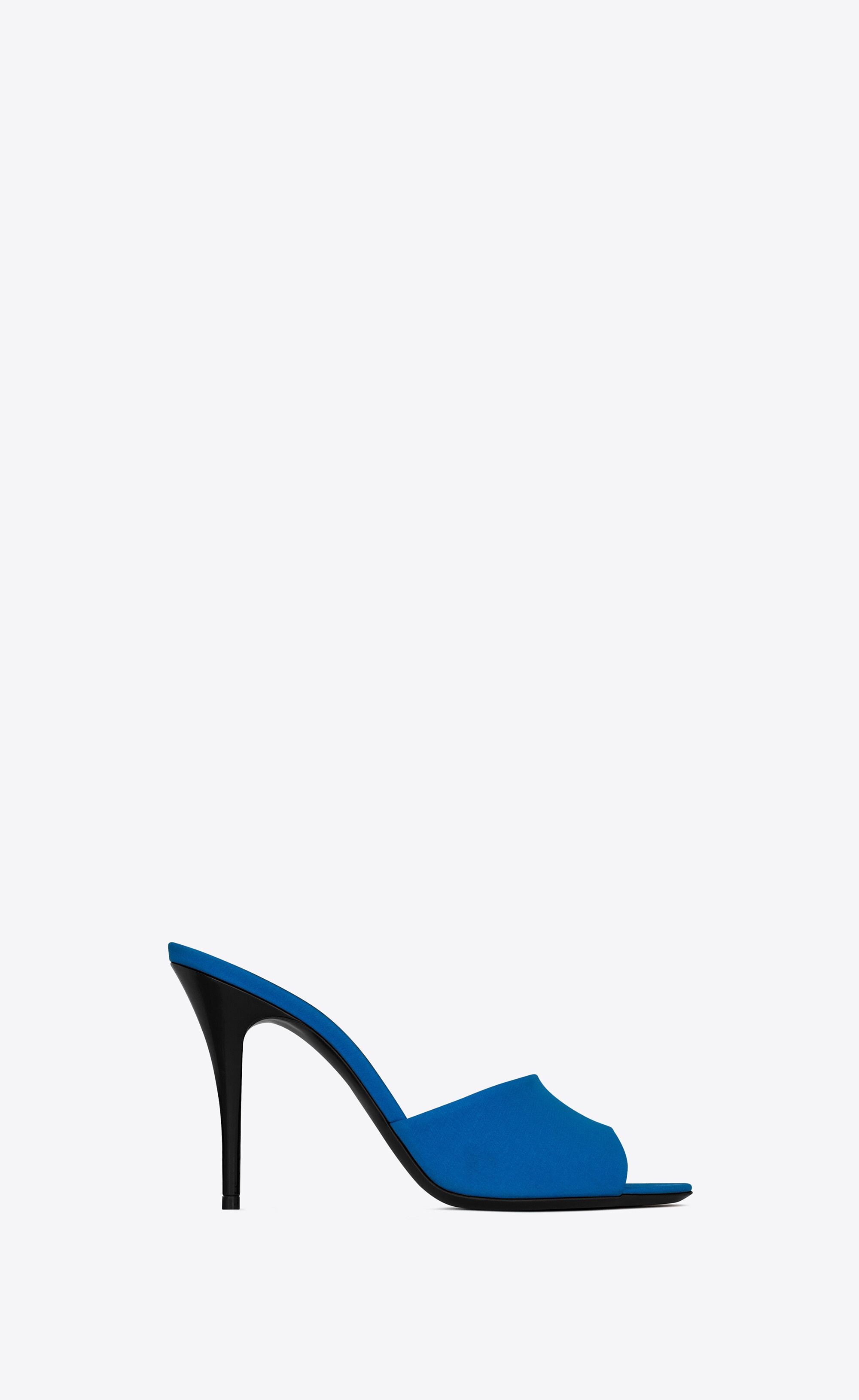 la 16 mules in crepe de chine - 2