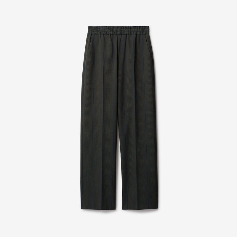 Striped Wool Trousers 1