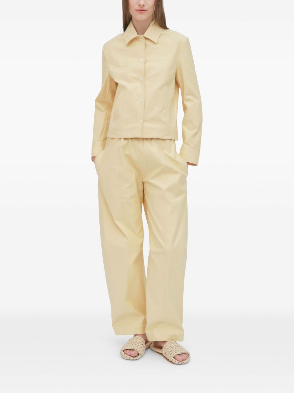 belted tapered trousers - 3