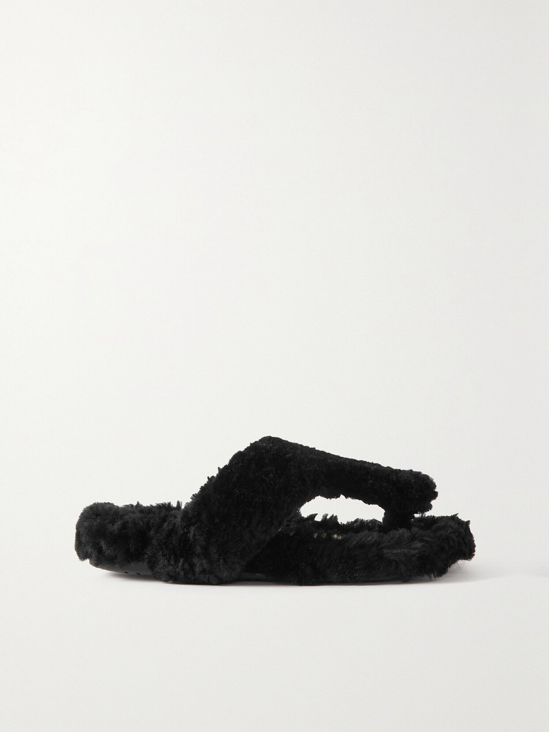 Shearling Sandals 1