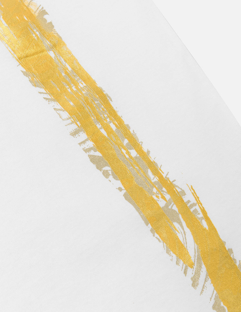 Artistic Brush Daicock Print Relax Fit T-Shirt 6