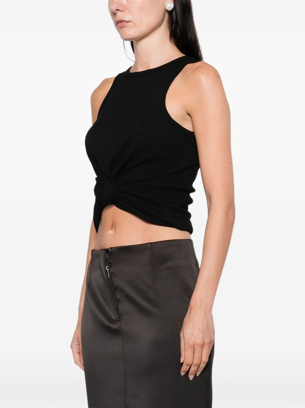 knot-detail tank top - 3