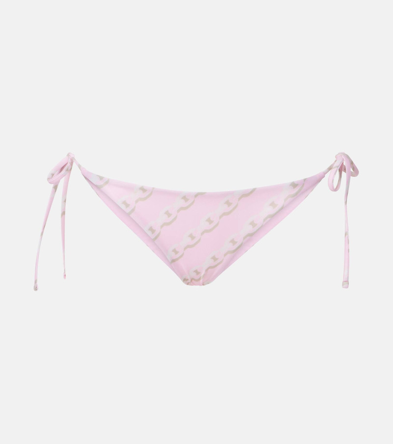 Treasure printed bikini bottoms - 1