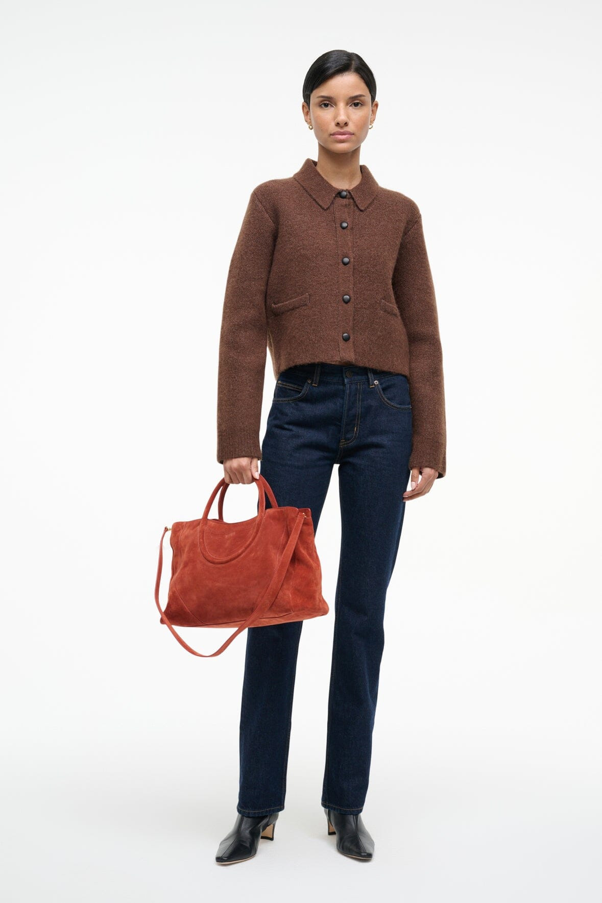 STAUD THEO SWEATER TRUFFLE - 4