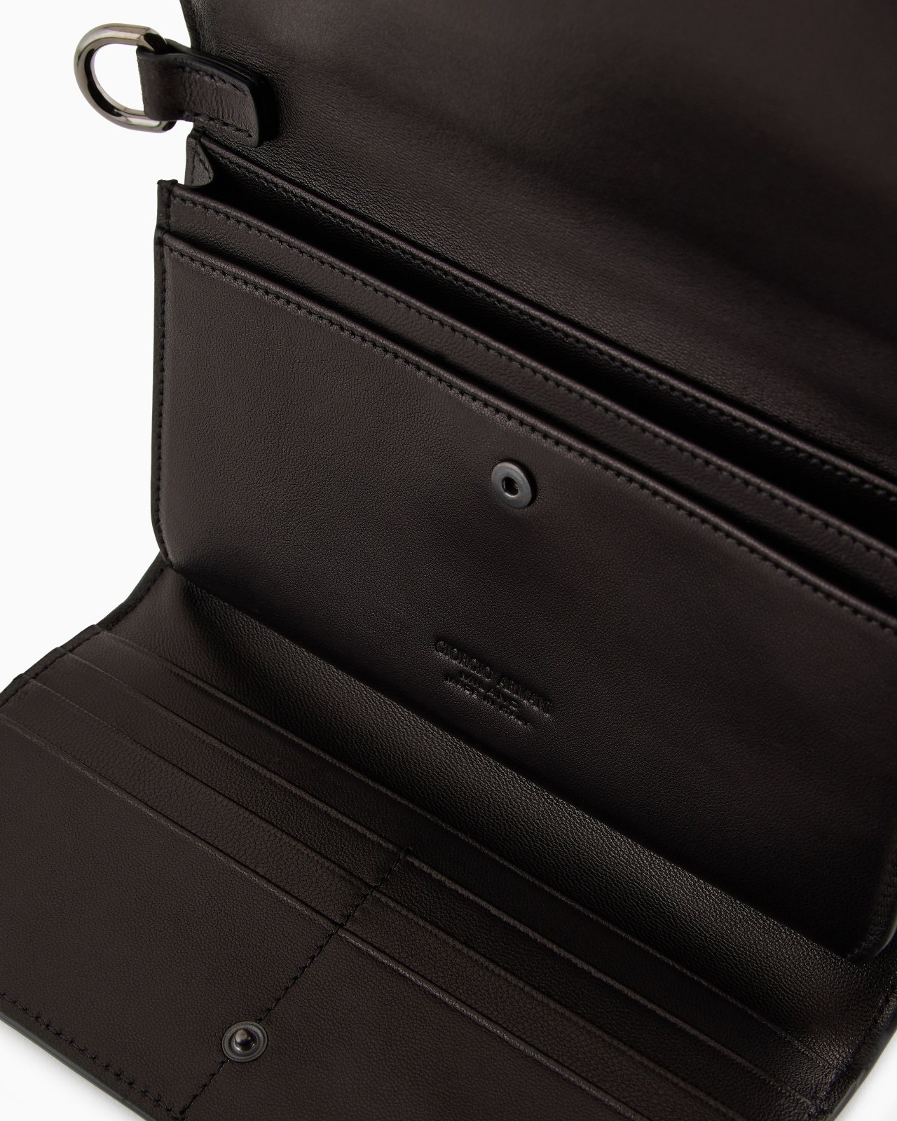 MOBILE PHONE HOLDER IN PLEATED NAPPA LEATHER - 5