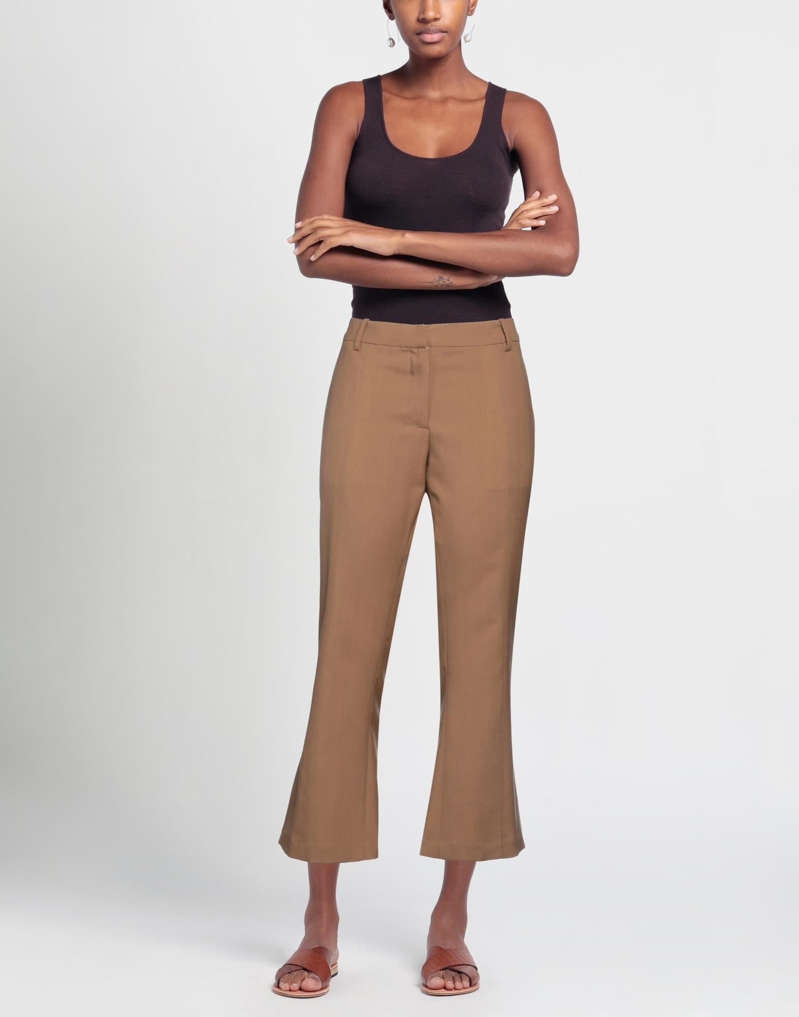 Camel Women's Casual Pants - 2