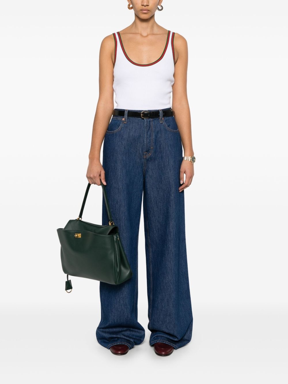 wide-leg jeans - 2