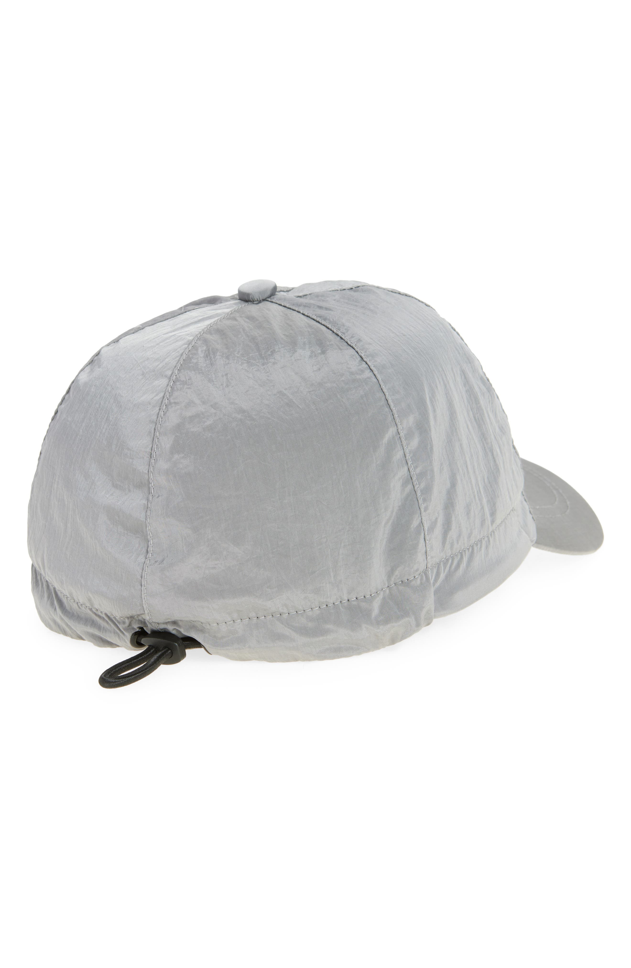 Stone Island Logo Embroidered Baseball Cap in Pearl Grey at Nordstrom - 2