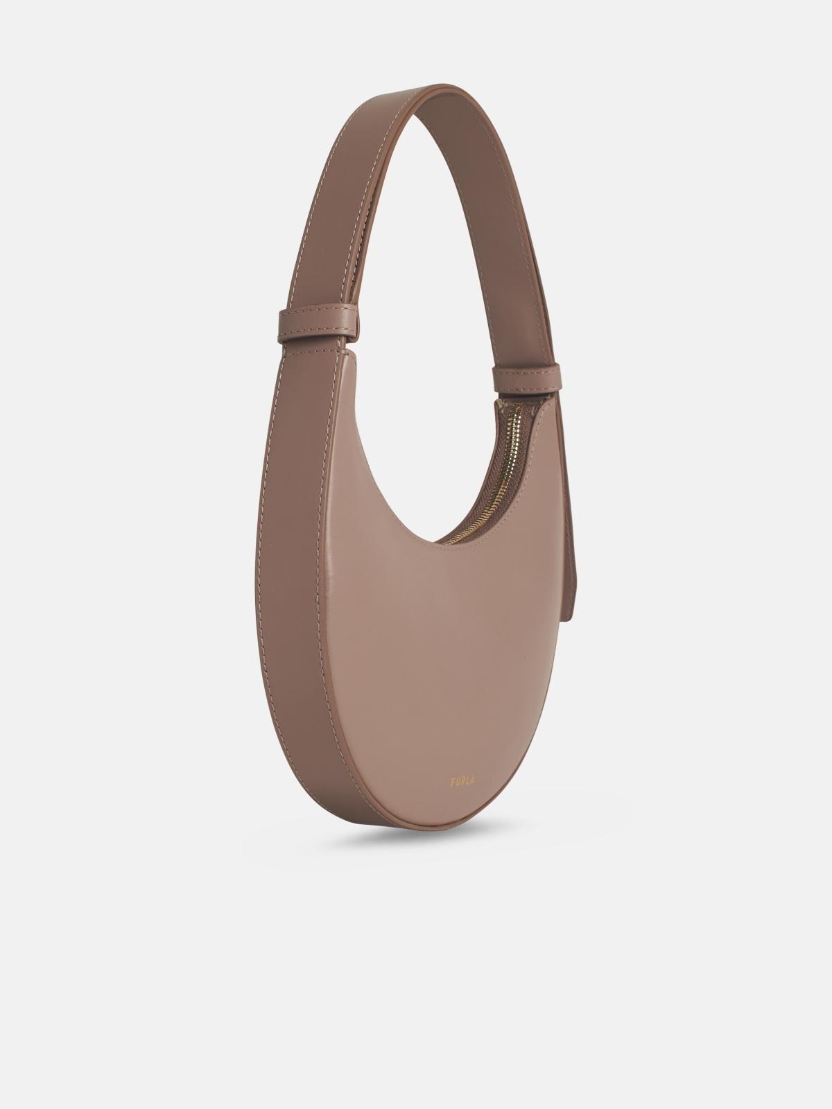 'DELIZIA' MINI BAG IN MAUVE LEATHER - 2
