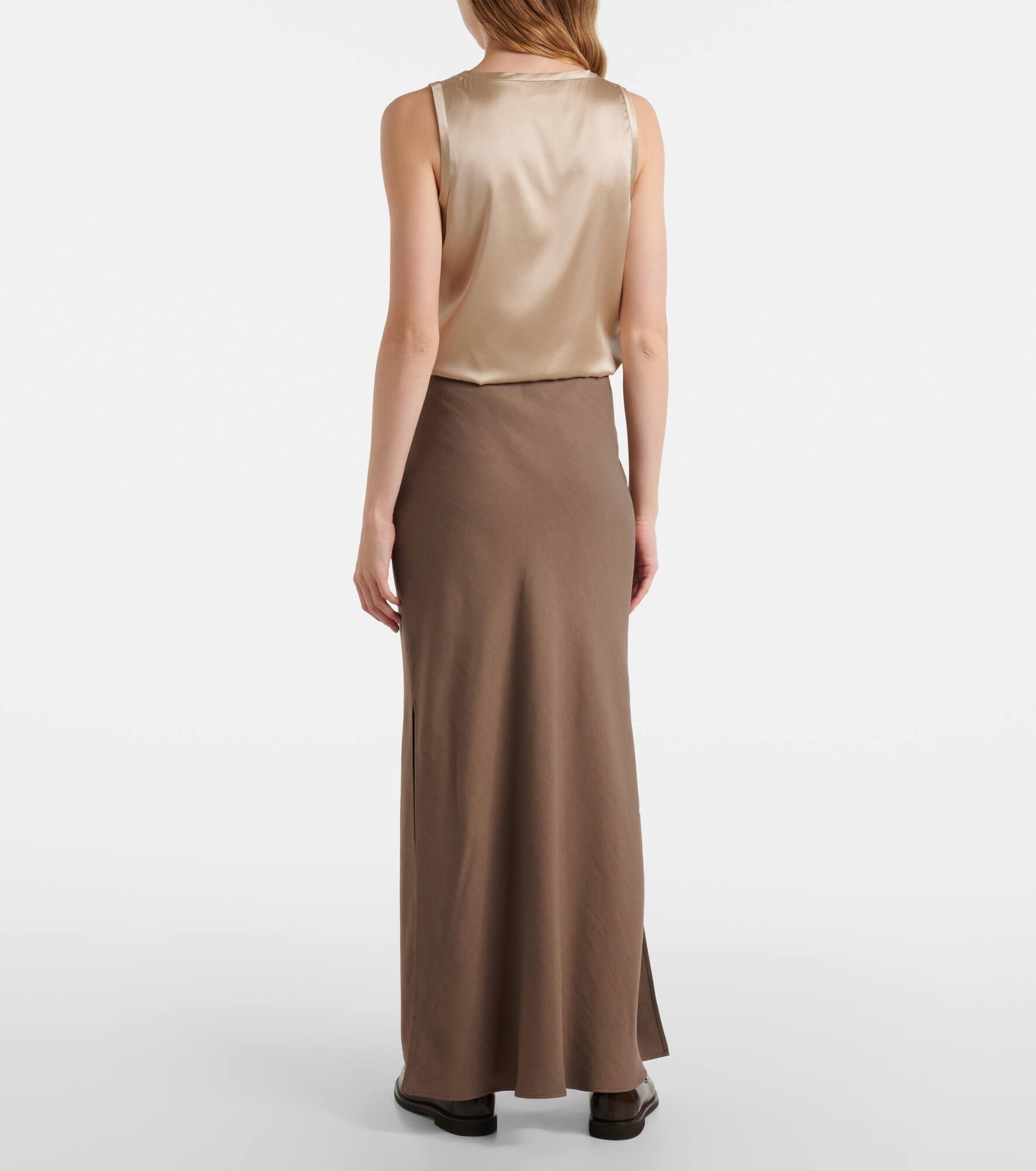 Tweed maxi skirt - 3