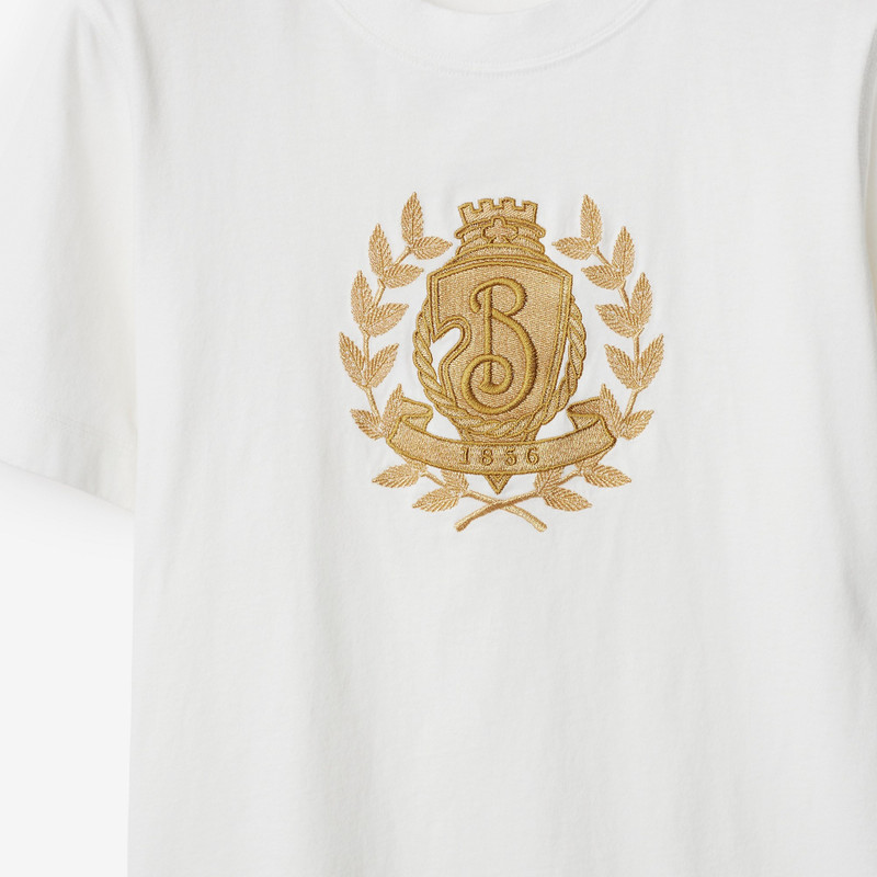 B Crest Cotton T-shirt 5