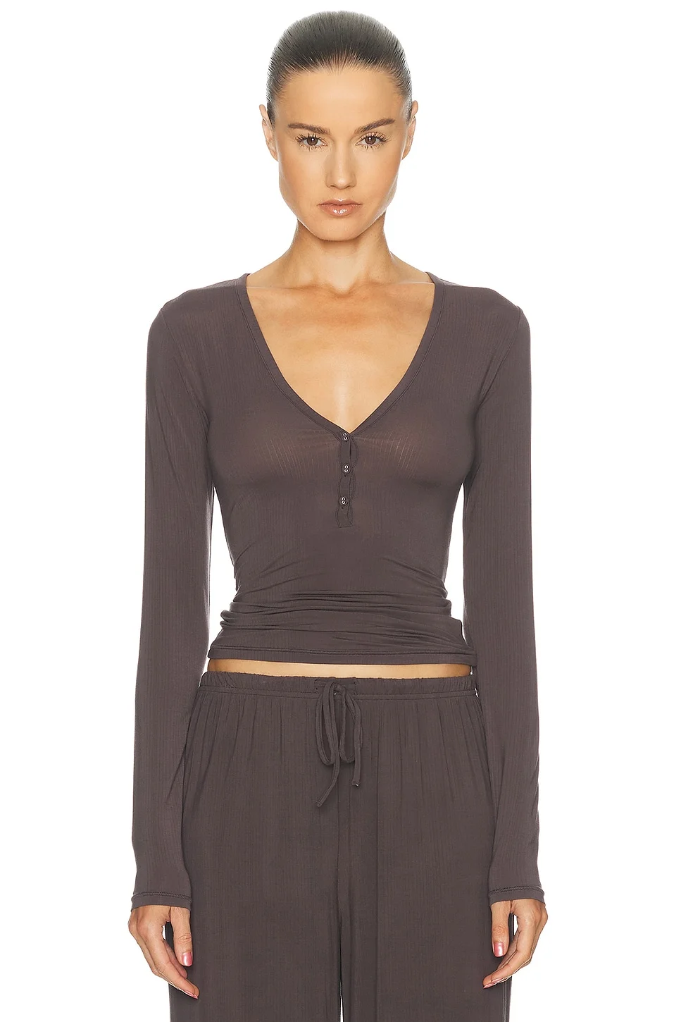 Cloud Sleep Henley Top - 1