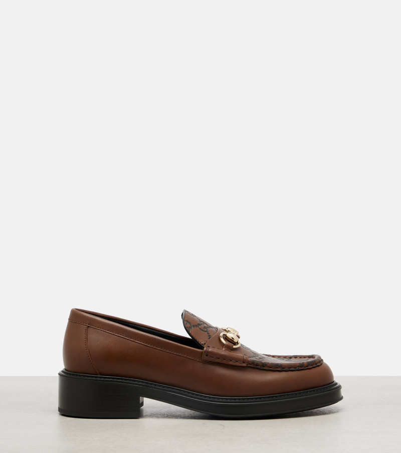 Horsebit leather loafers 4