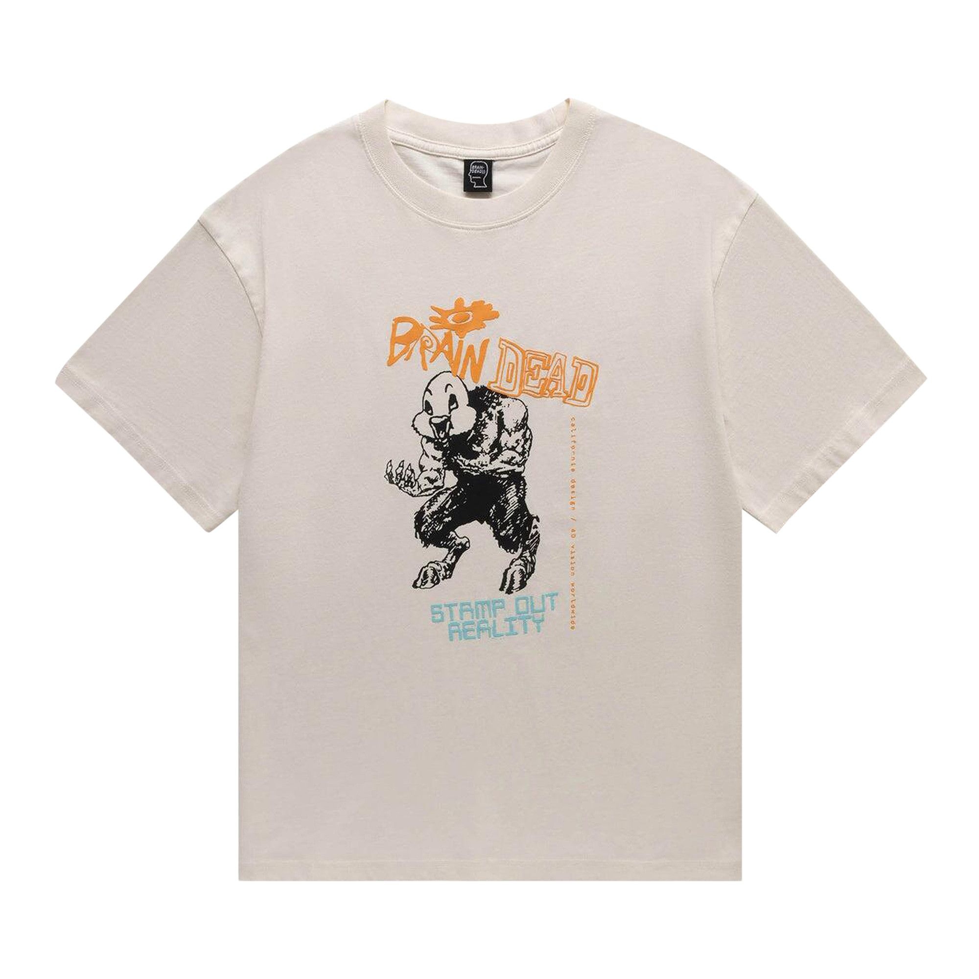 Brain Dead Duck Breast Tee 'Natural' - 1