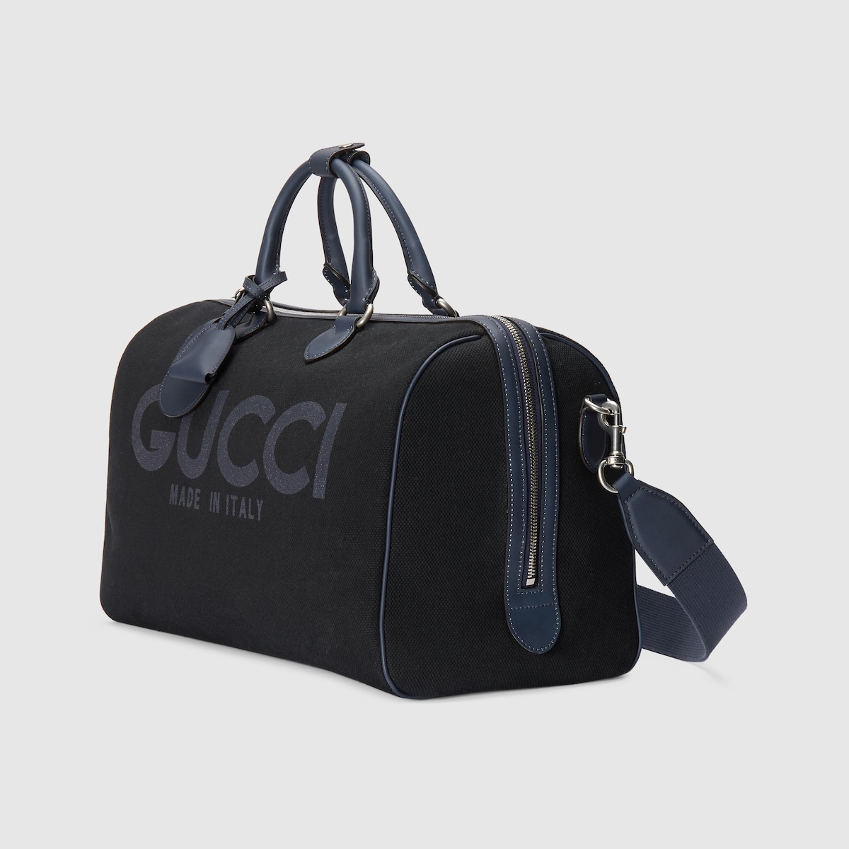 Large duffle bag with Gucci print - 1