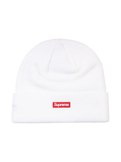 Supreme New Era S-logo beanie hat outlook