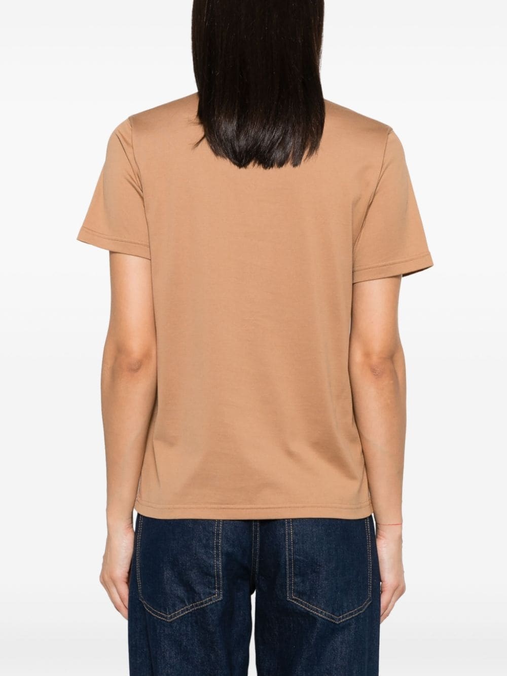 logo-print cotton T-shirt - 4