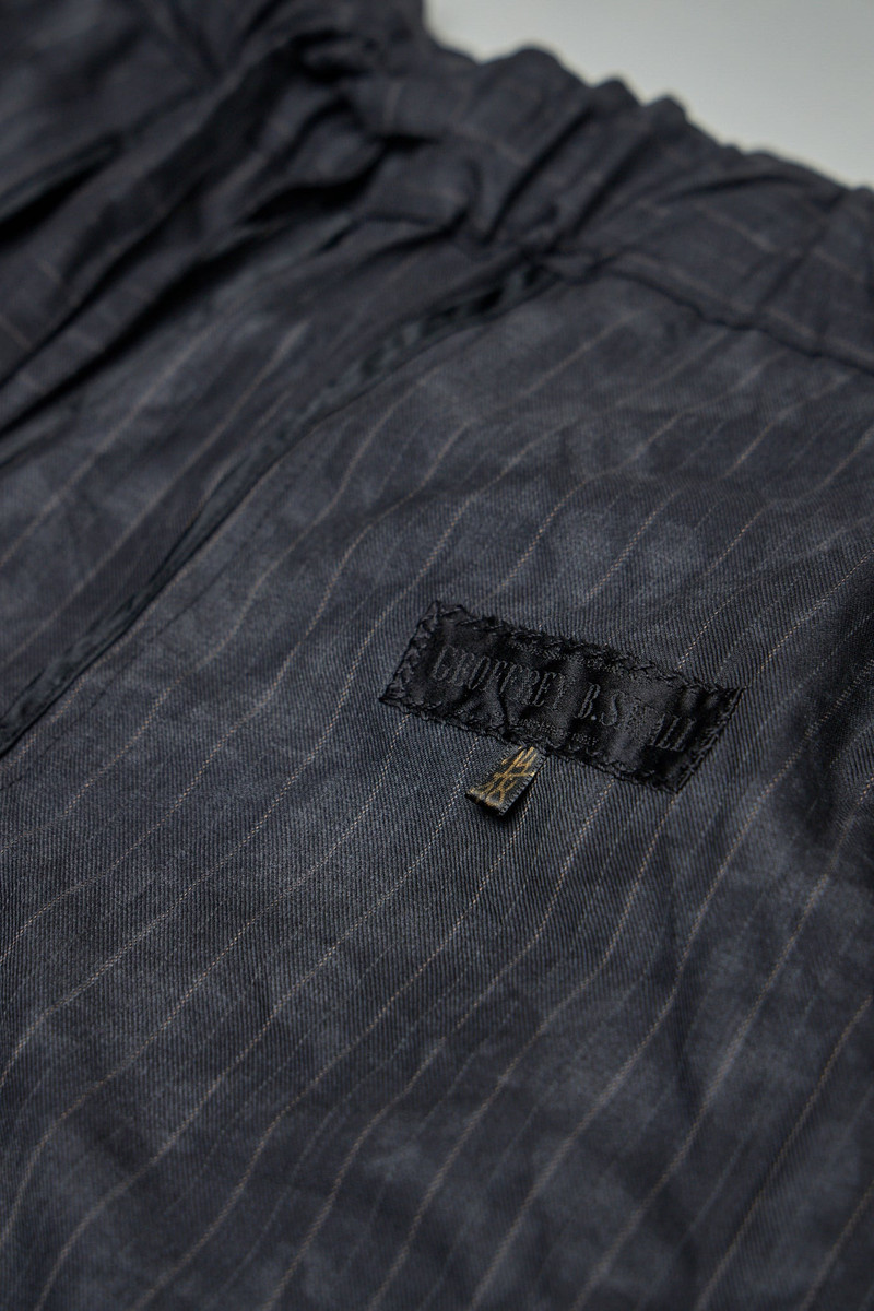 GEOFFREY B. SMALL Relaxed-fit Straight Leg Tailored Elastic Waist Drawstring Trouser outlook