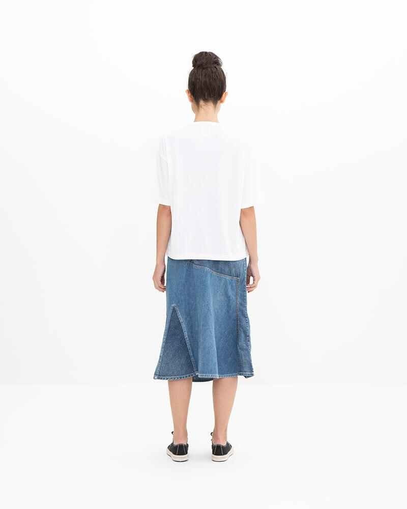 JUMBO TEE S/S (C/SI) W WHITE - 4