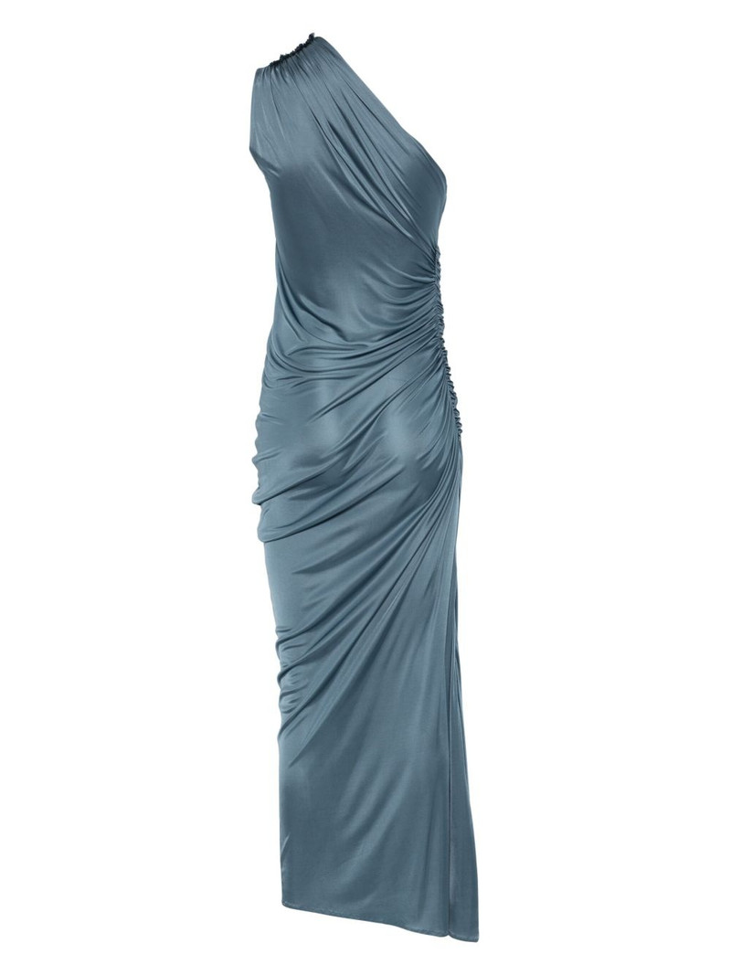 ATLEIN ruched  one-shoulder maxi dress outlook