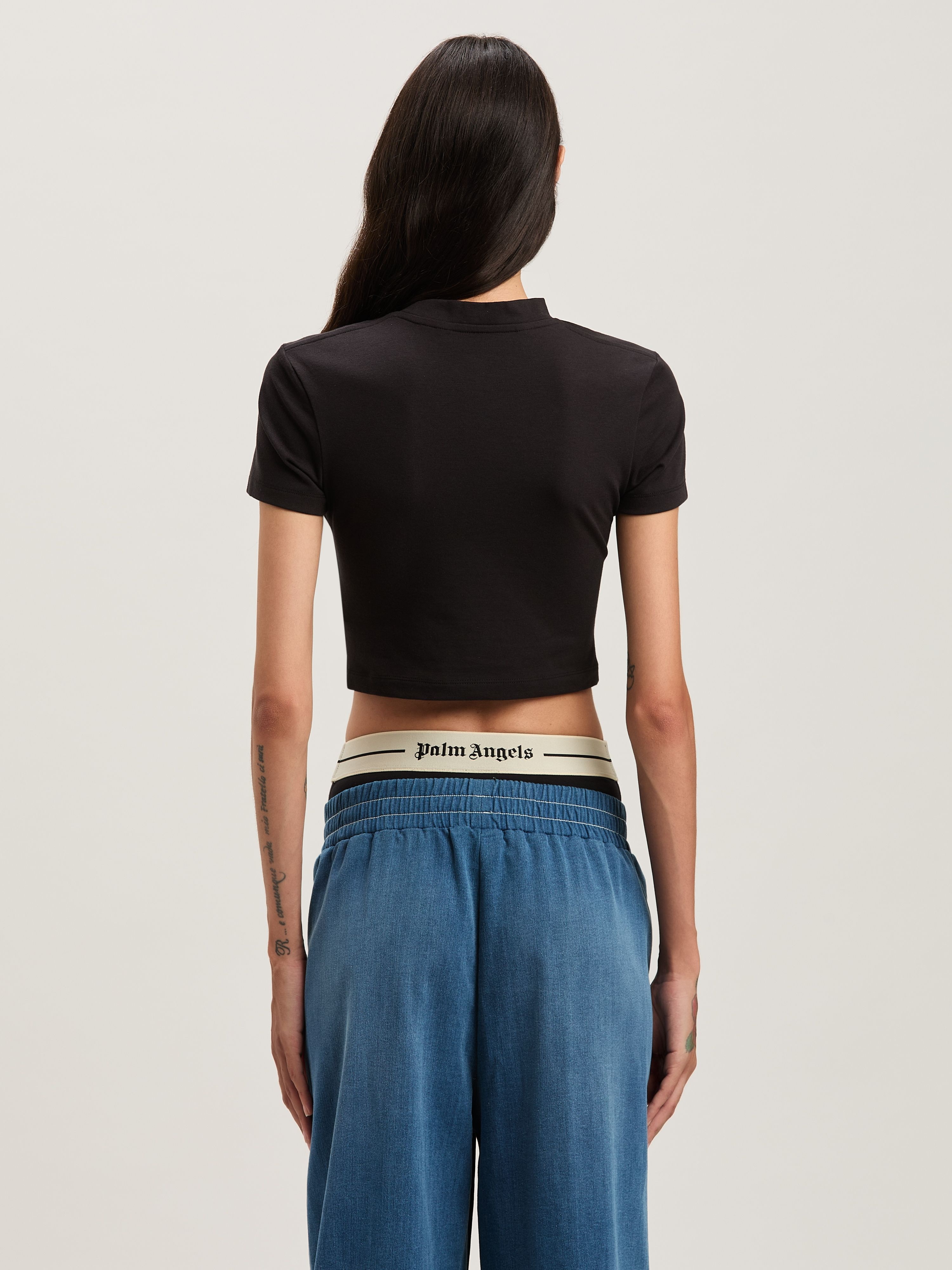 Curved Logo oversize T-shirt - 5