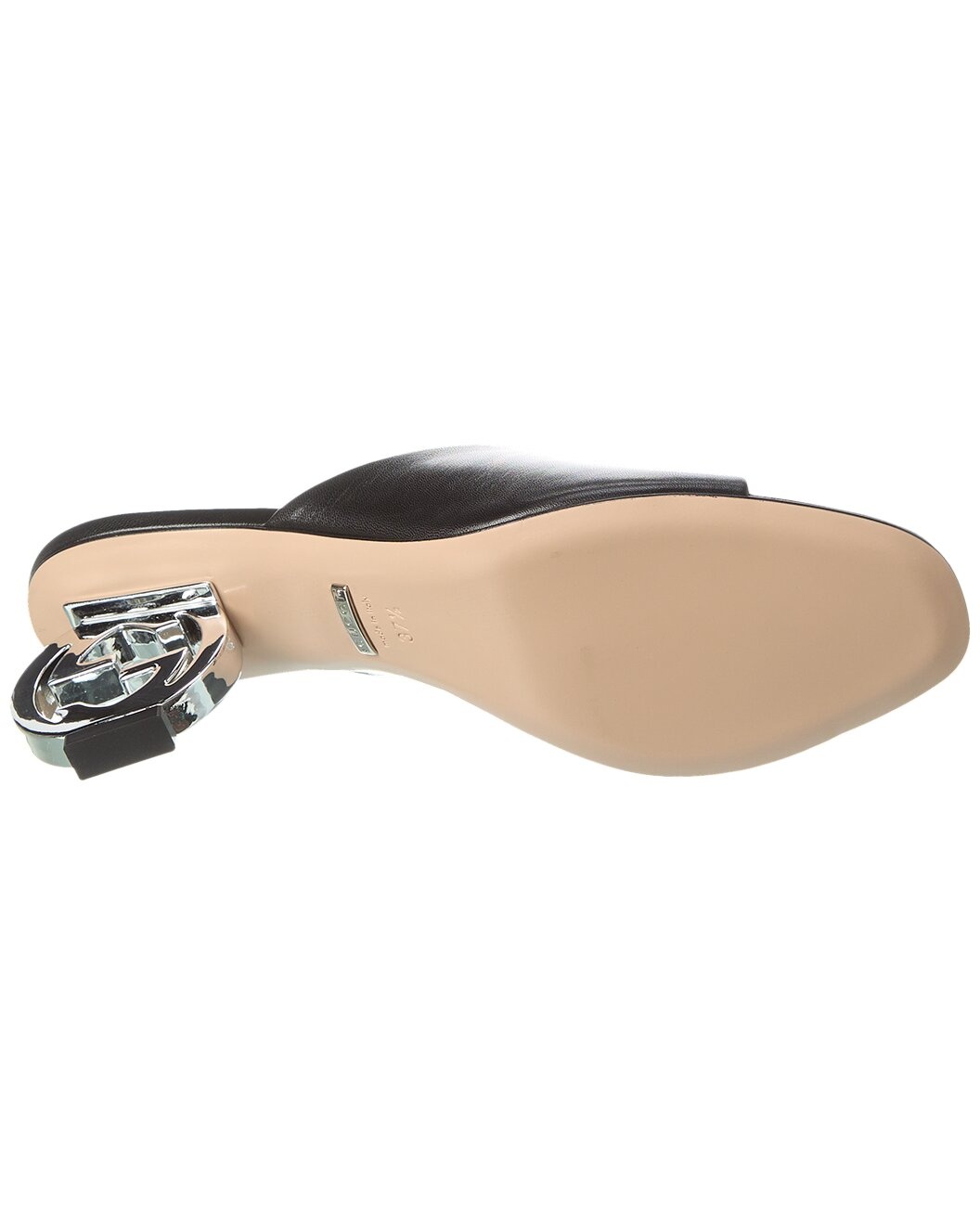 Gucci Interlocking G Leather Sandal - 4