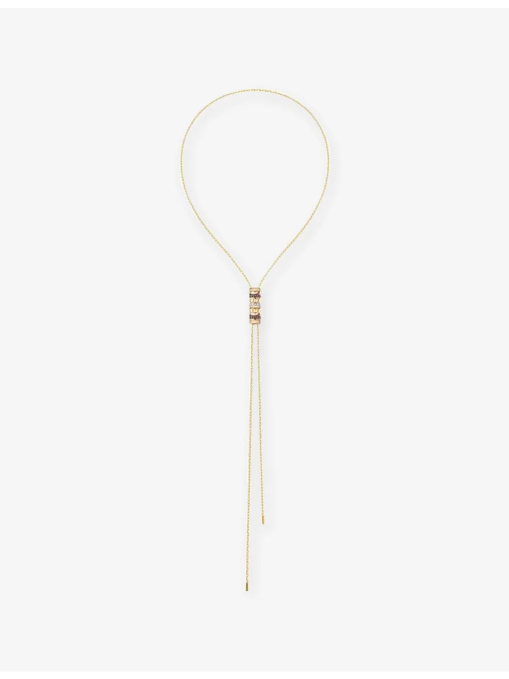 Quartre Classique 18ct Yellow-Gold, White-Gold, Pink-Gold, PVD and 0.10ct Diamond Necklace - 1