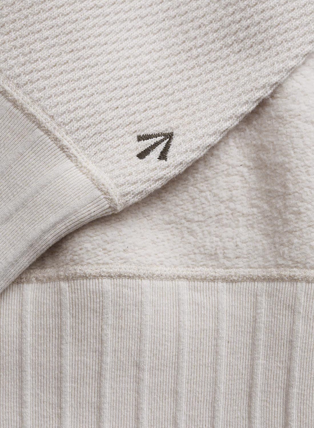 Army Crew Jersey Mix in Ivory - 6