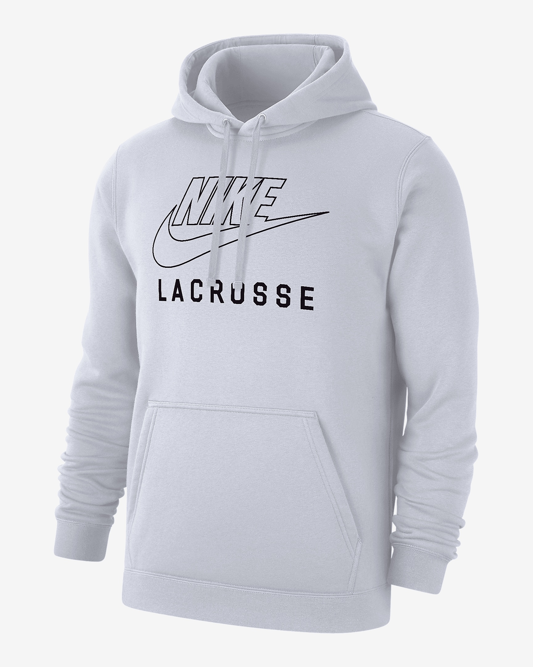 Nike Nike Swoosh Club Fleece Men s Lacrosse Pullover Hoodie REVERSIBLE