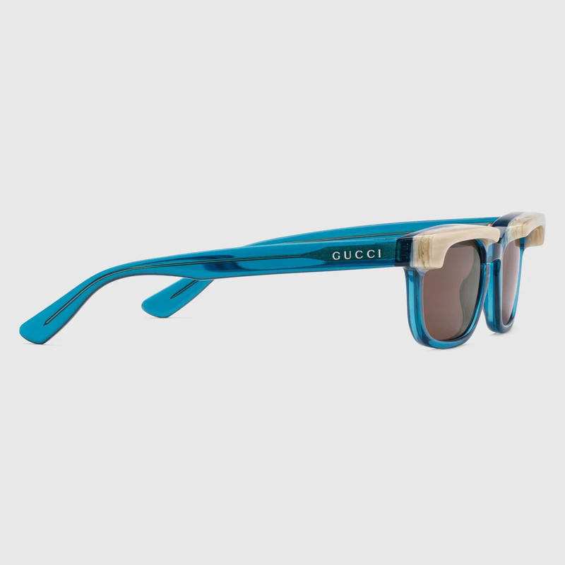 GUCCI Rectangular frame sunglasses outlook