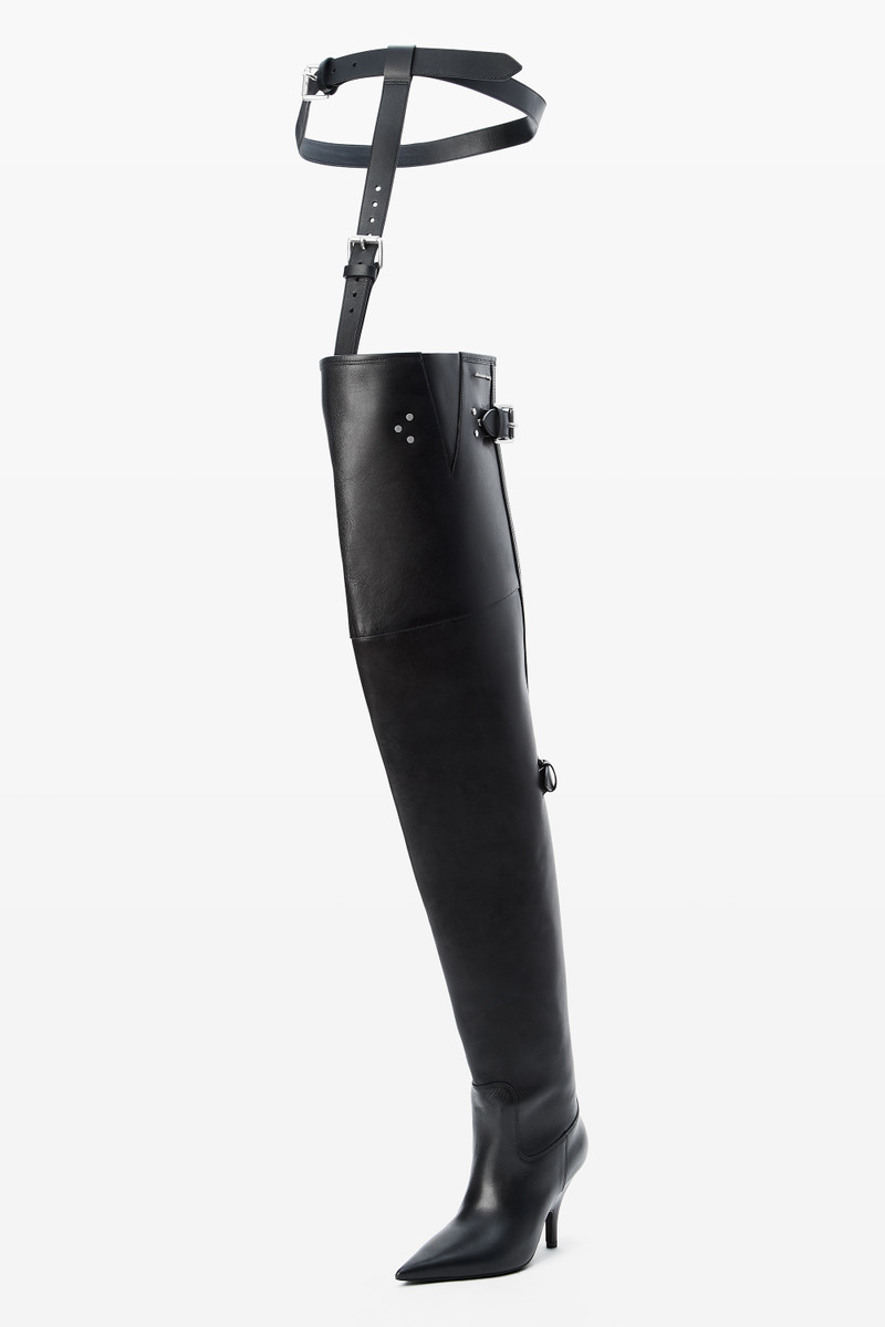 Diablo Thigh-High Boot in Leather 5