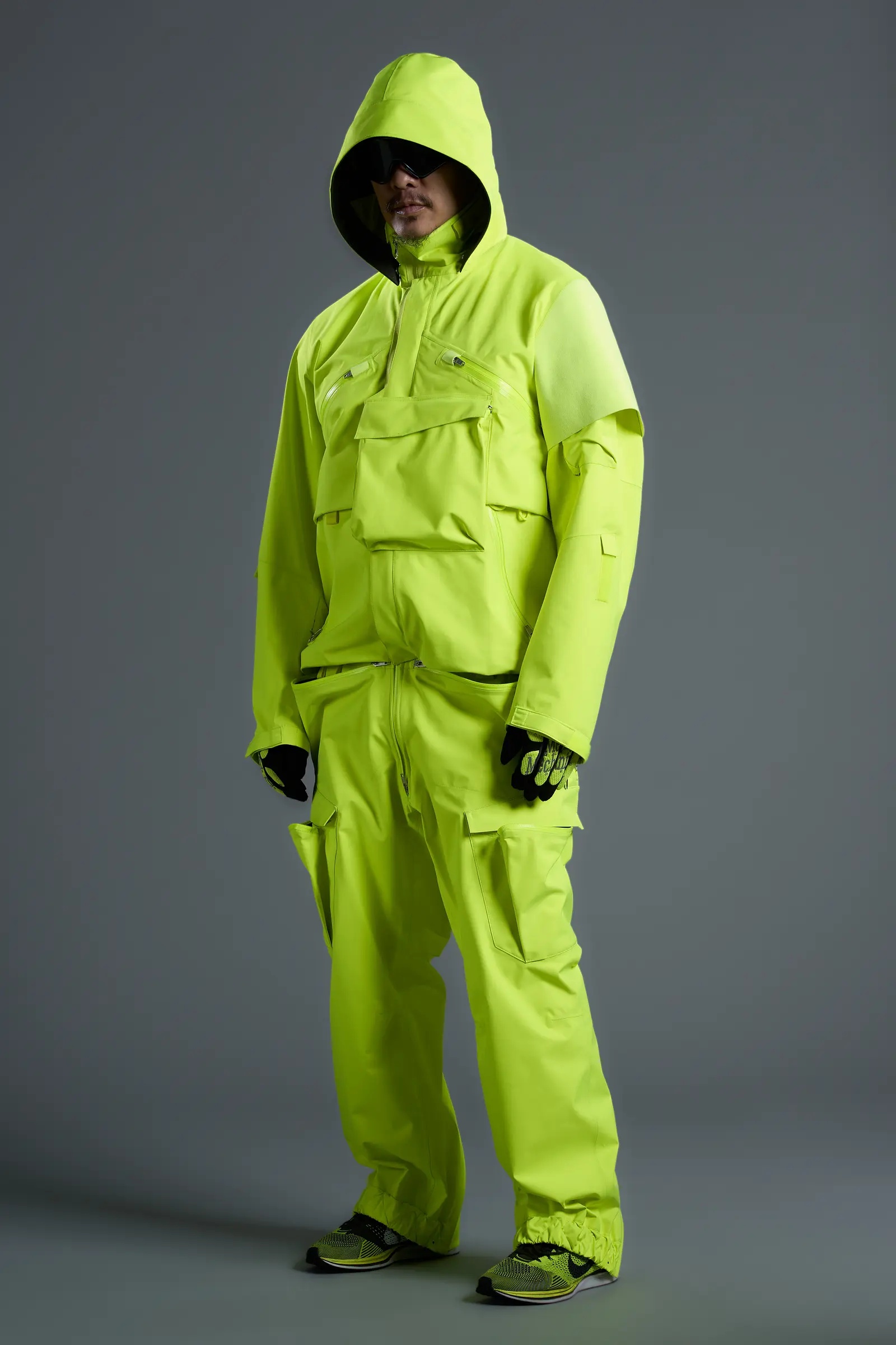 J1W-GTV 2.5L Gore-Tex Interops Jacket Hi-Vis Yellow - 12