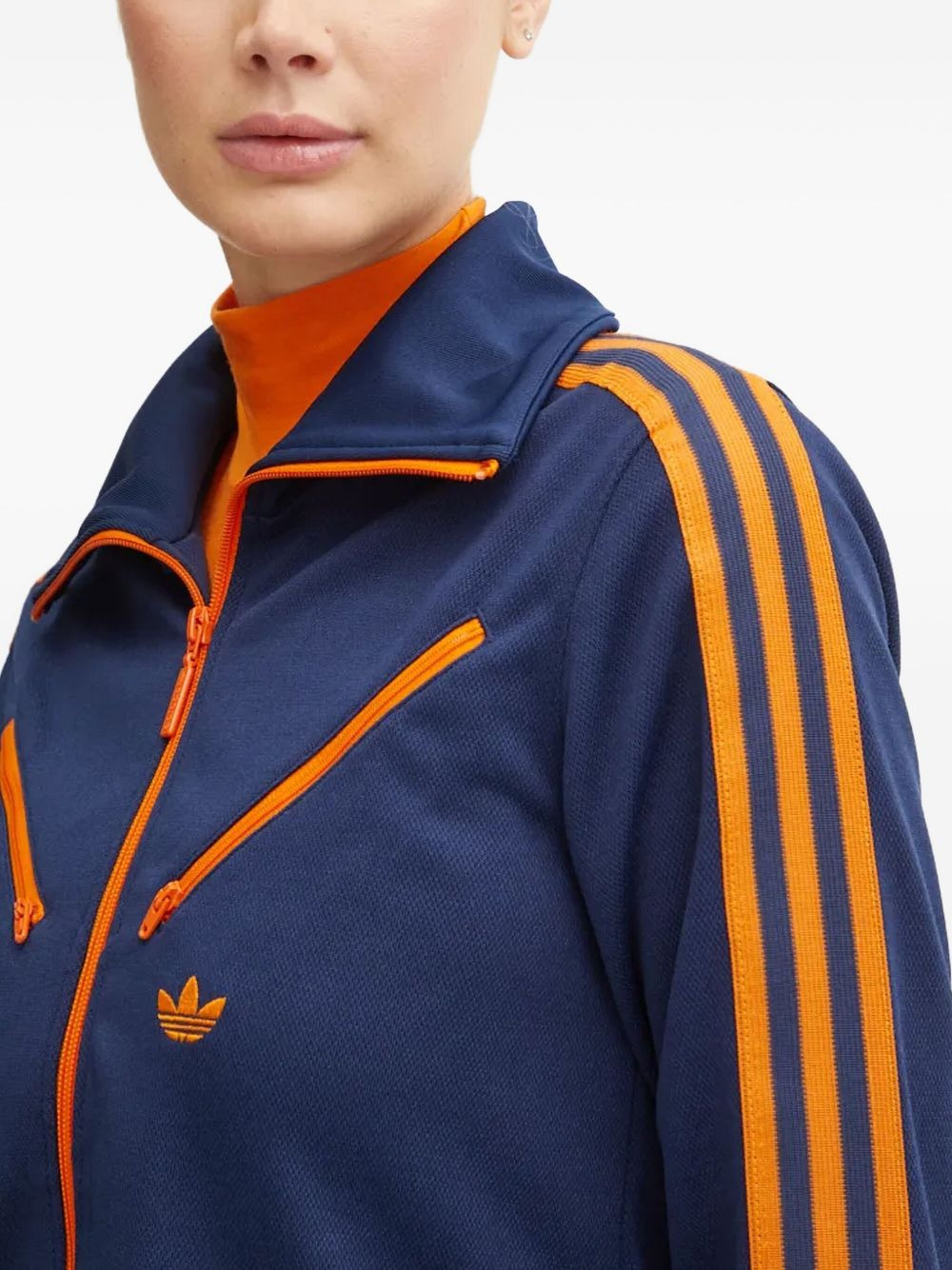 zip-details jacket - 4