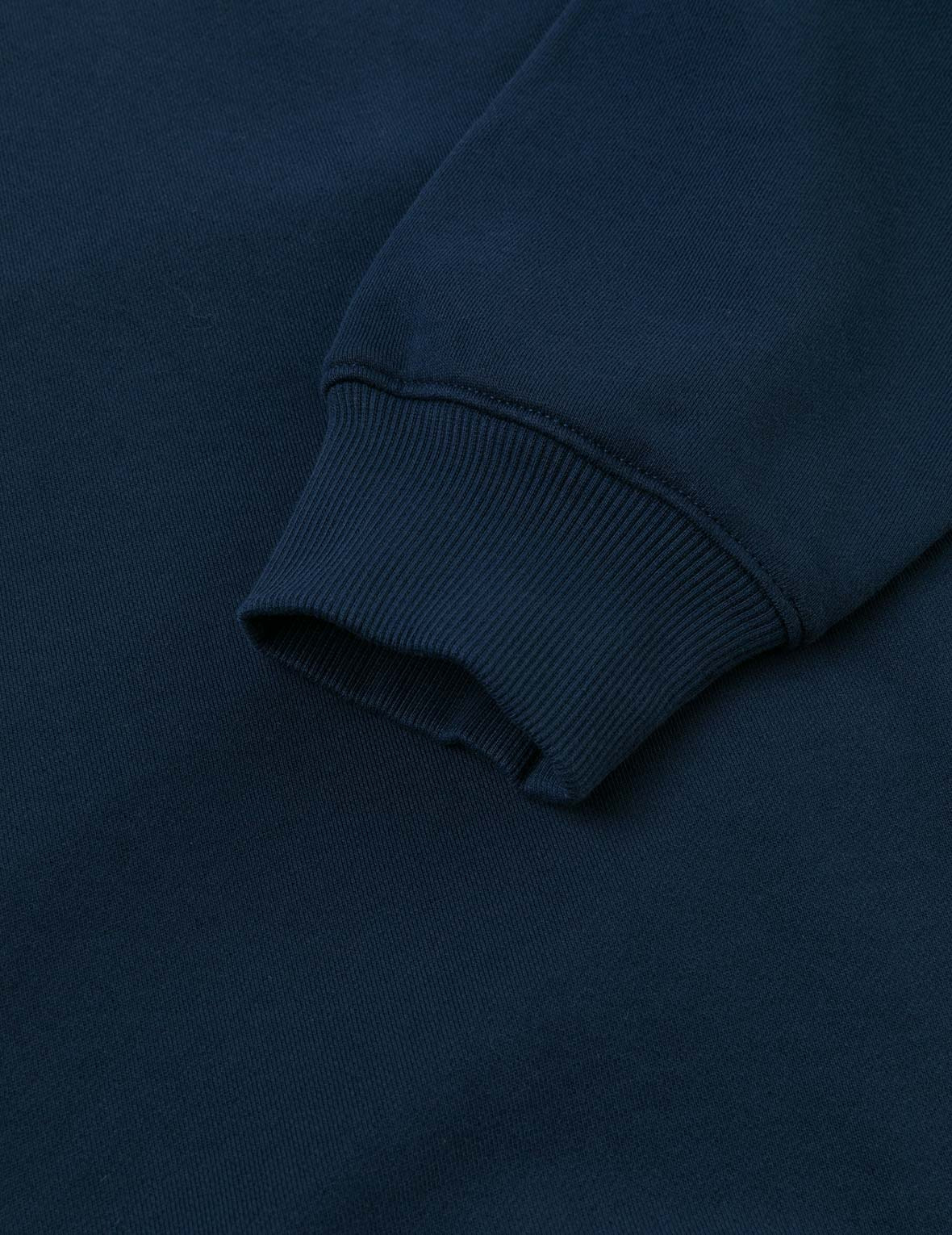 Logo Embroidery Oversized Sweatshirt - 11