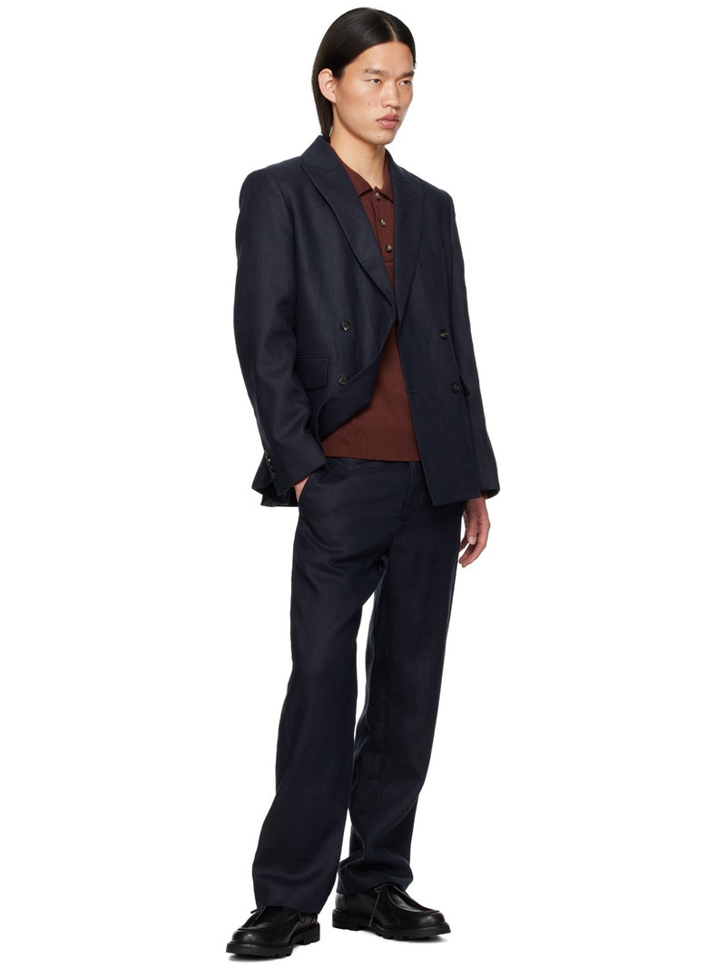 BODE Brown Three-Button Polo outlook