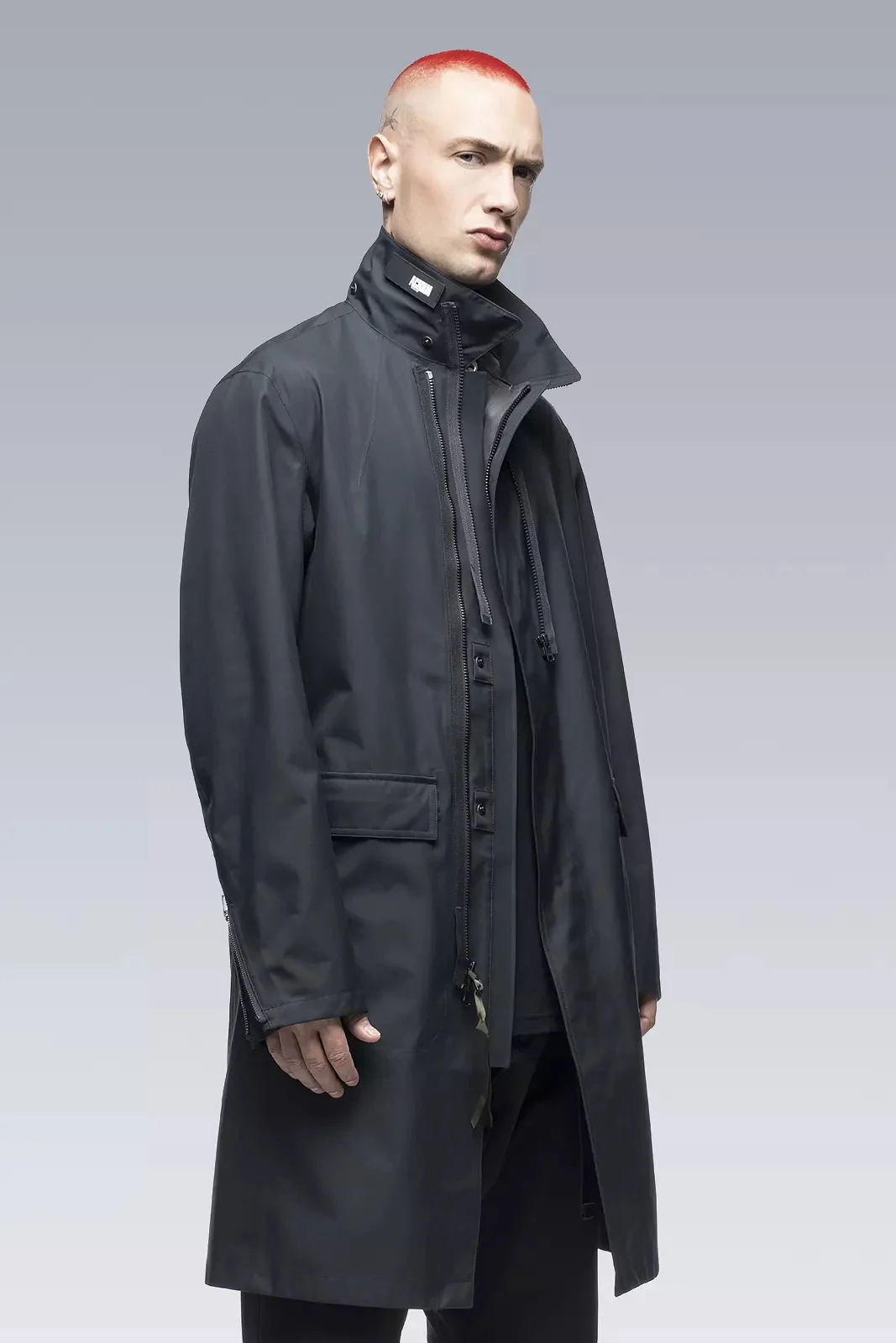 ACRONYM J103-GTV 2.5L Gore-Tex® Coat Black | REVERSIBLE