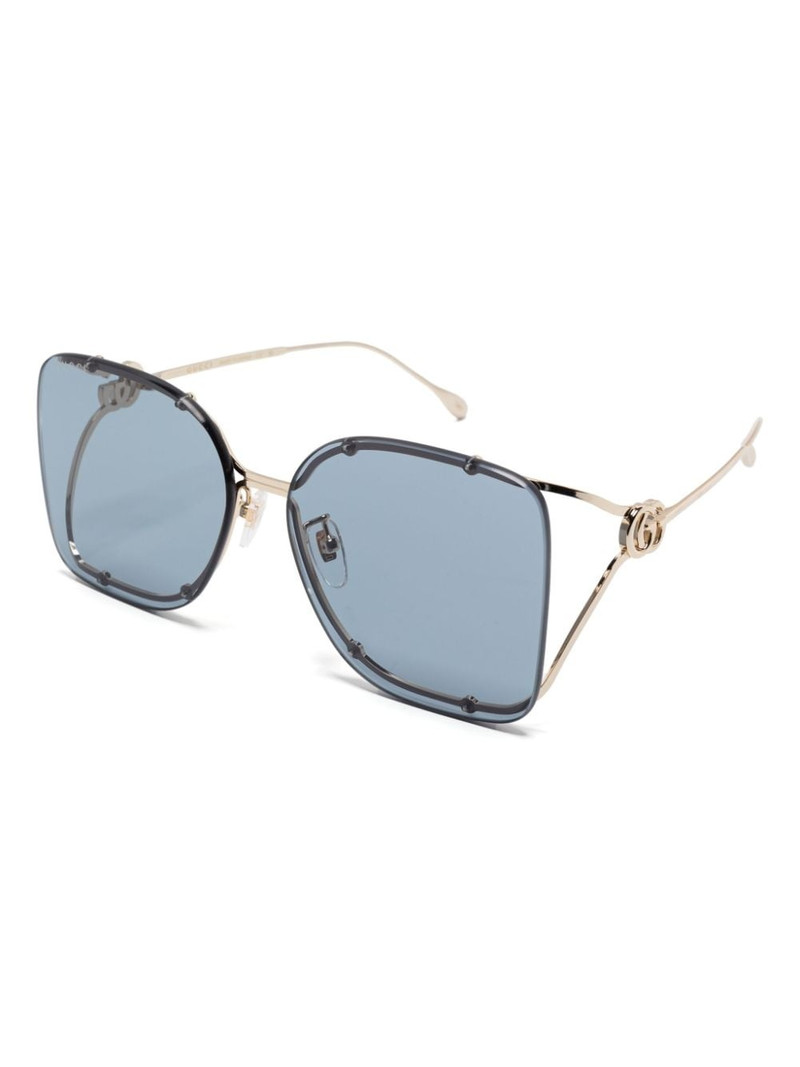 GUCCI oversize-frame sunglasses outlook