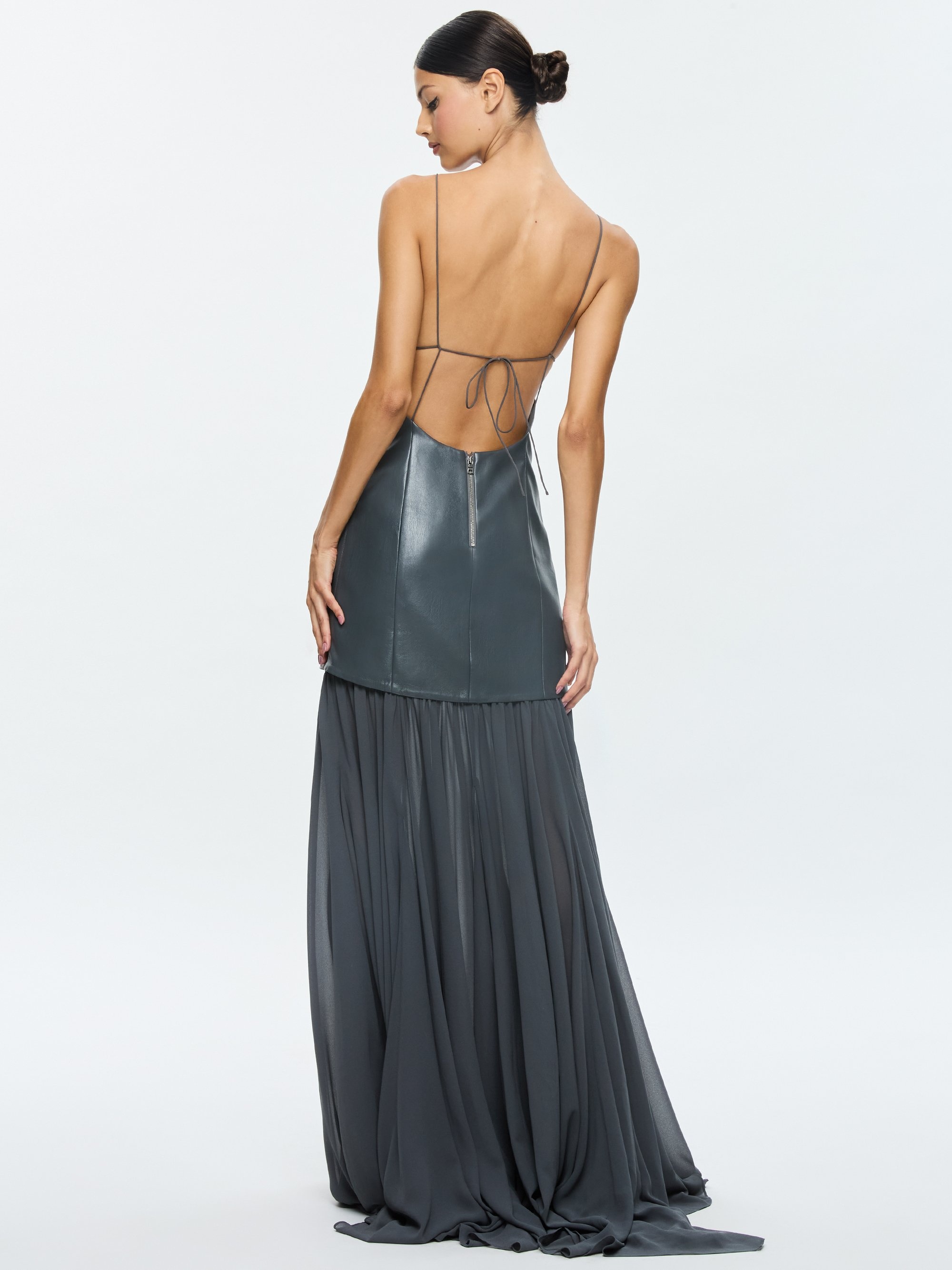 HIROKO OPEN BACK MAXI DRESS - 4