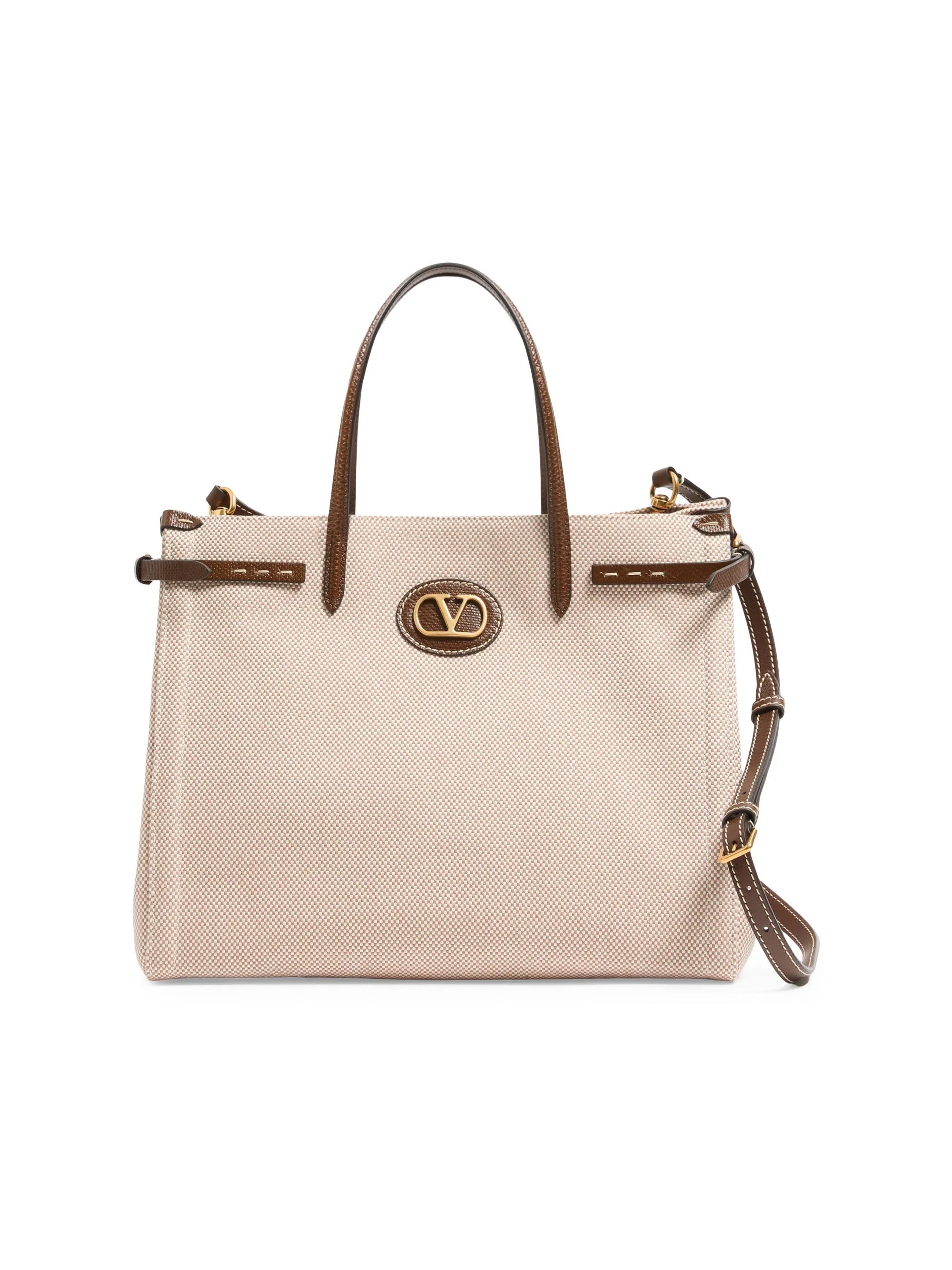 Men's Antibes Canvas Shopping Bag - Natural - 1
