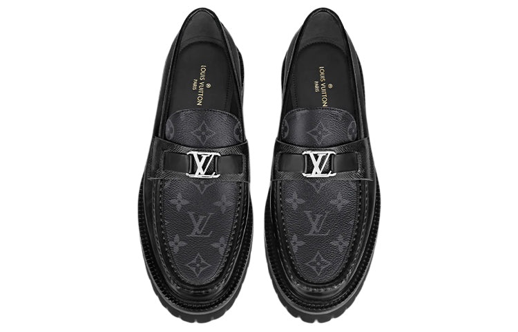 LOUIS VUITTON Major Loafers 'Black Monogram'  1A8YIO - 2