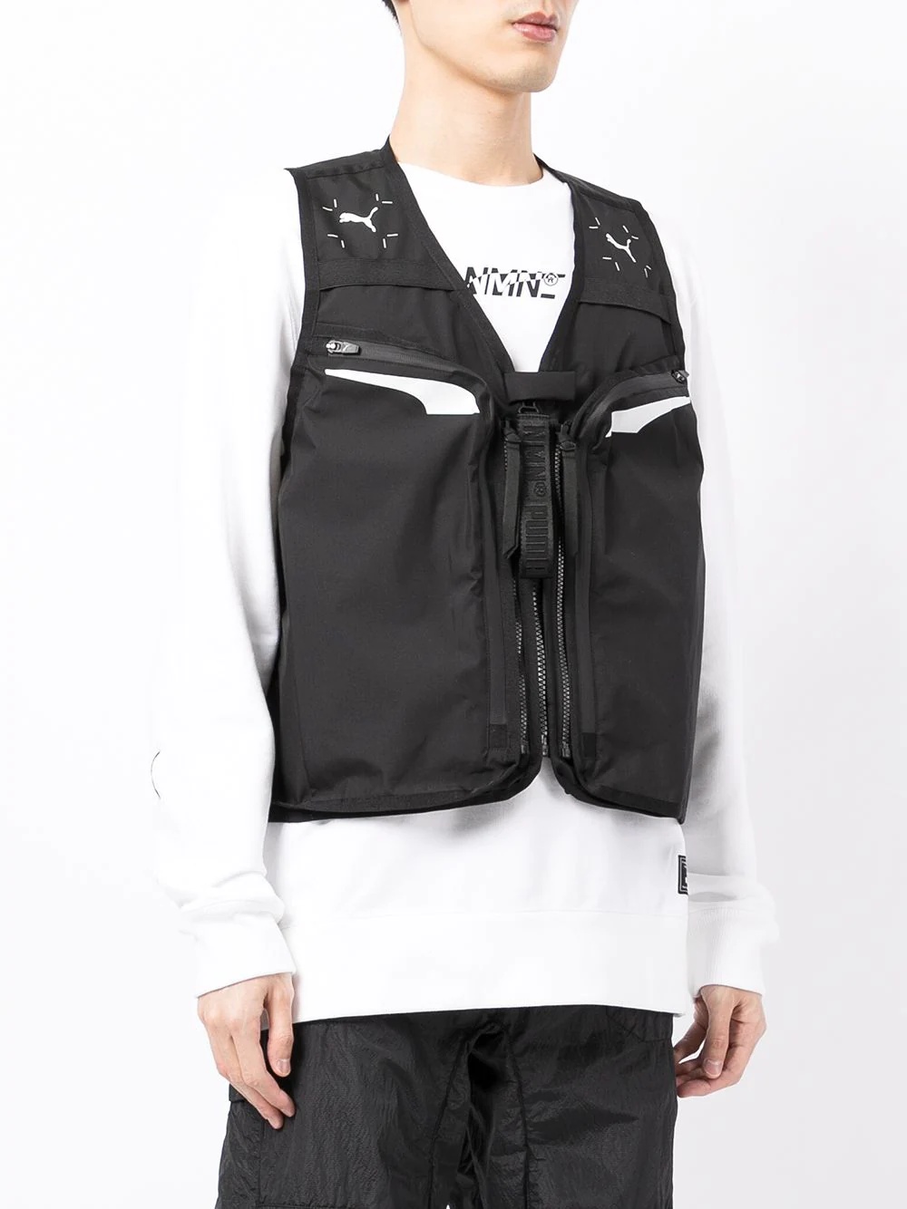 x Nemen zip-up utility vest - 3