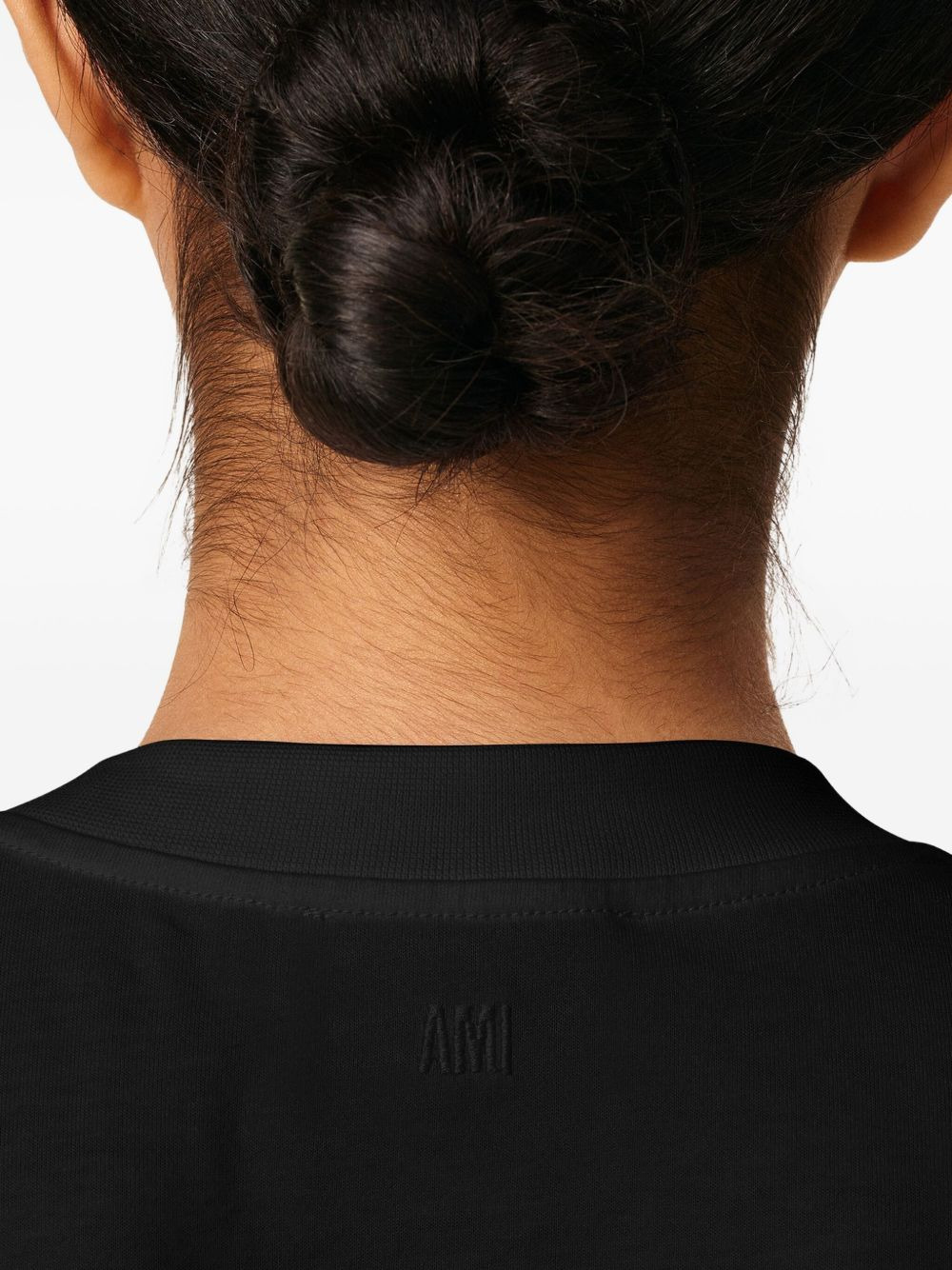 heart-embroidered long-sleeve T-shirt - 4